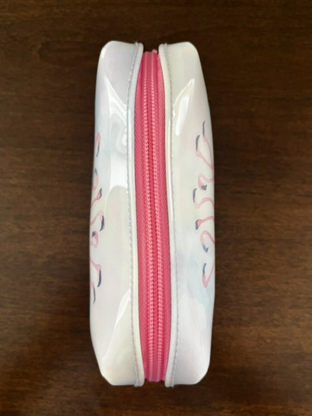 Catseye London Flamingo Cosmetic Bag White Pink - Picture 4 of 6